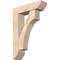 Ekena Millwork Westlake Slat Smooth Bracket w/ Offset Brace, Douglas Fir, 7 1/2"W x 28"D x 40"H BKT0806X28X40WTL06SDF - alternate 1